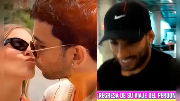 Said Palao reafirma su relación con Alejandra Baigorria y utiliza auto de la empresaria al llegar de viaje: "Problemas se resuelven en privado"