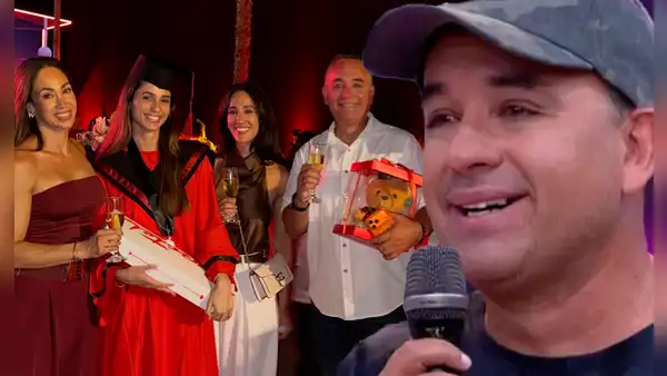Roberto Martínez se emociona al celebrar importante logro de la hija de Melissa Loza en destacada universidad: "Lo lograste"