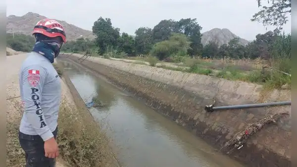 Lanzan a ladrones al canal tras robo en chacra en Chiclayo: uno fue hallado muerto y otro sobrevivió