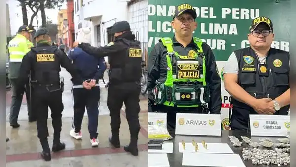 Cae peligrosa banda que extorsionaba a empresas de transporte público 14, E y T en Chorillos