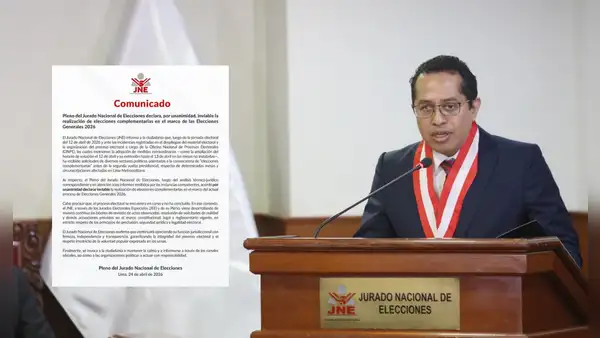 Pleno del JNE declara inviable la realización de elecciones complementarias