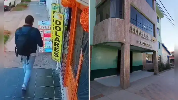 Lo detienen por robar US$5.000 de casa de cambio, pero escapa en plena diligencia policial tras pedir ir al baño