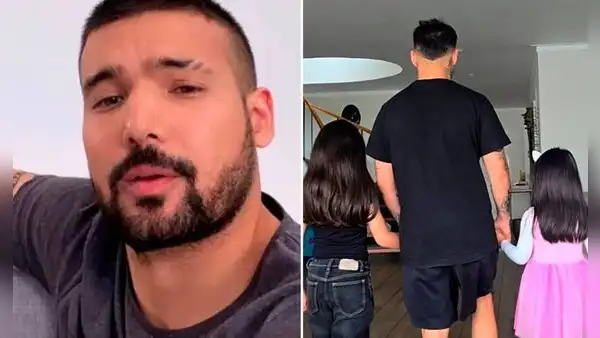 Ezio Oliva revela su forma de criar a sus hijas tras quedarse solo con ellas sin Karen Schwarz en España: "No les digas te quiero..."
