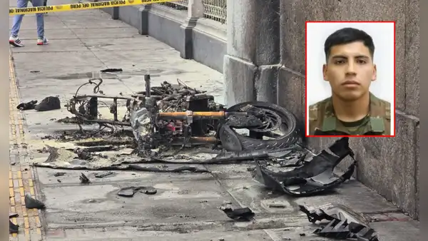 Policía en moto fallece tras aparatoso accidente contra un auto en avenida Alfonso Ugarte