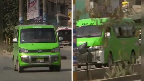 Pintaron sus combis para evitar extorsiones, pero reciben nueva amenaza: “Es en vano, los tenemos fichados”