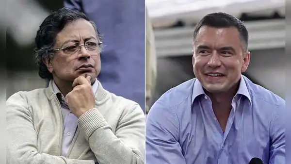 Noboa acusa a Petro de ordenar incursión guerrillera en Ecuador e intensifica crisis diplomática con Colombia