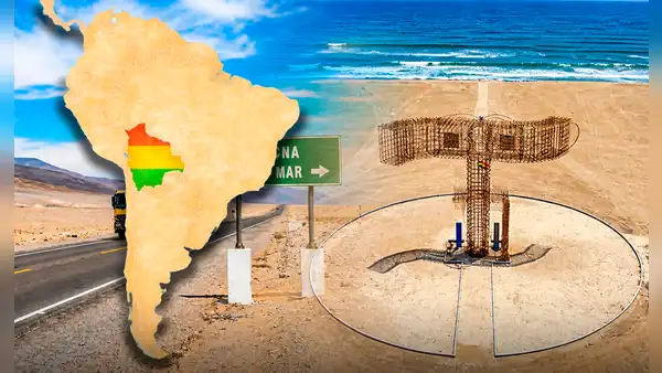 La playa de 5 km en un país de América Latina que daría a Bolivia acceso al mar hasta 2091, pero hoy luce desierta y abandonada