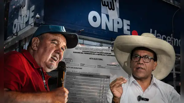 Las mesas de votación de serie 900: López Aliaga solo ganó en 30 de ellas, mientras que Roberto Sánchez en más de 3.200