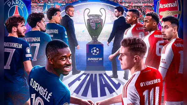 PSG vs Arsenal: día, hora y canal de TV para ver la gran final de la Champions League 2026