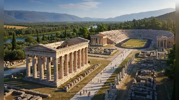 Arqueólogos descubren una estructura perdida e inaccesible enterrada bajo la antigua ciudad de Olimpia