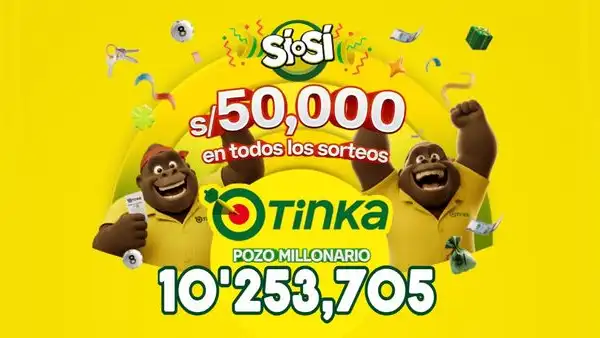 Sorteo de La Tinka del domingo 10 de mayo: conoce cuáles fueron los números ganadores y premios del Pozo Millonario, boliyapa, S/50.000 y más