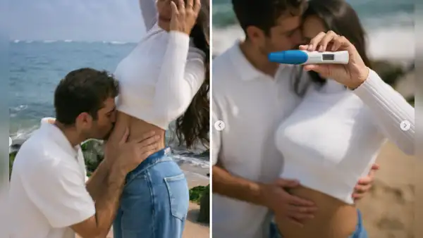 Querida modelo peruana anuncia que será madre por tercera vez a los 31 años junto a su novio deportista: “5 meses viéndote crecer”