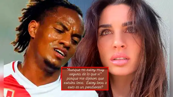 Pareja de André Carrillo deja entrever infidelidad del futbolista peruano: encontró arete de otra mujer en su carro y publica candente chat