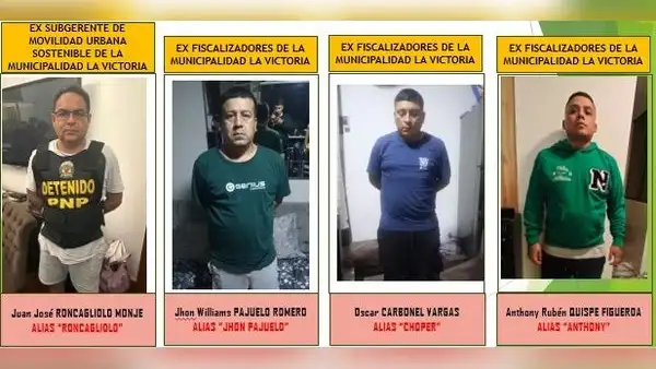 Funcionario del Ministerio de Justicia formaría parte de Los pulpos de La Victoria