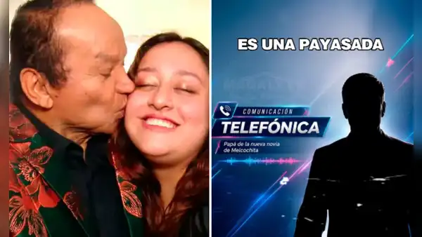 Padre de la novia de 22 años de Melcochita rechaza su relación y estalla contra el cómico: “Es una payasada”