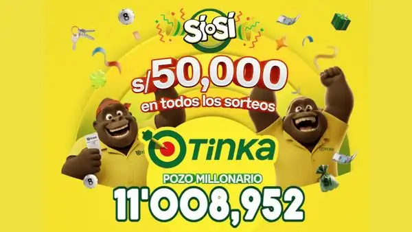 ¿Reventó? Resultados de La Tinka del domingo 17 de mayo: números ganadores, premios del Pozo Millonario, boliyapa, S/50.000 y más