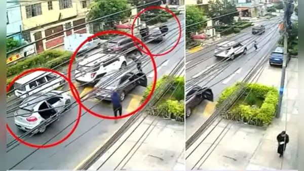Así escapó conductor de ocho delincuentes que atacaron a balazos su camioneta en el Callao