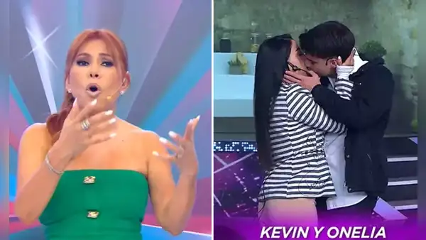 Magaly Medina lanza polémico mensaje tras ver en vivo el apasionado beso entre Onelia Molina y Kevin Díaz en ‘EEG’: “Ellos no coordinan ni sus vidas”
