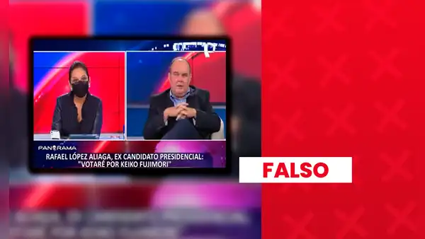 Este video en el que López Aliaga muestra su respaldo a Keiko Fujimori es del 2021: actualmente no apoya a la lideresa de Fuerza Popular