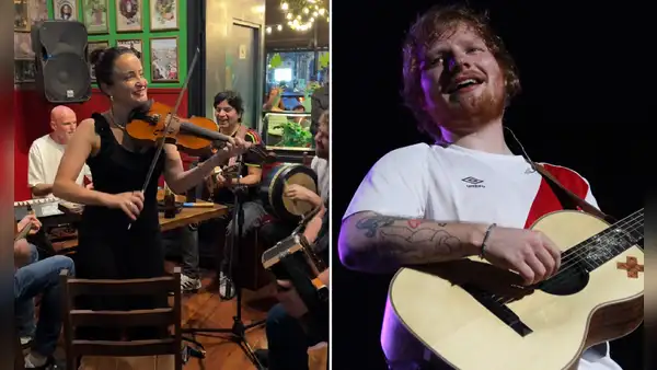 Banda de Ed Sheeran sorprende con inesperada interpretación de ‘Cariñito’ previo al concierto en Lima: "Imposible resistirse a nuestra música"