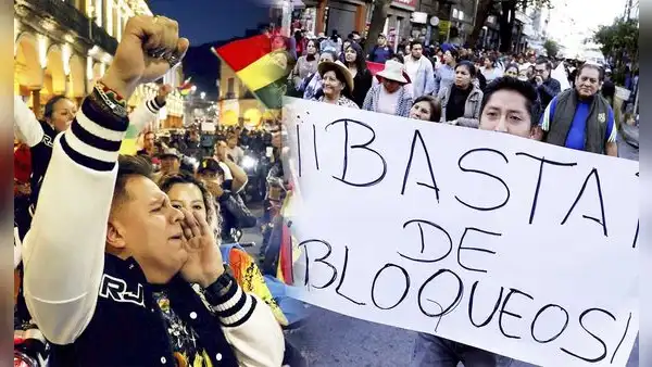 Miles salen a las calles en Bolivia para exigir el fin de bloqueos tras muertes y desabastecimiento