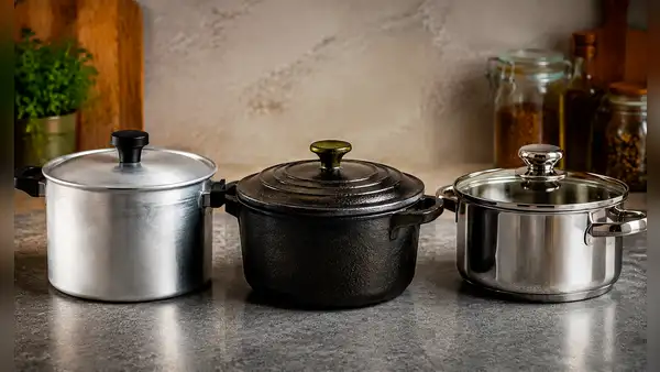 Aluminio, hierro o acero inoxidable: cómo escoger la olla perfecta y aprovechar al máximo cada material al cocinar