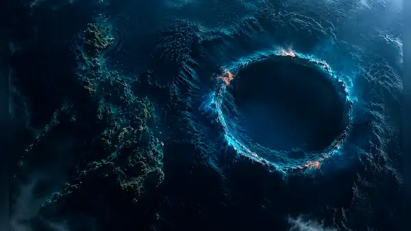 Sumergida a 5.200 metros bajo el mar, científicos revelan la caldera submarina más grande del mundo: 150 km y 47 millones de años
