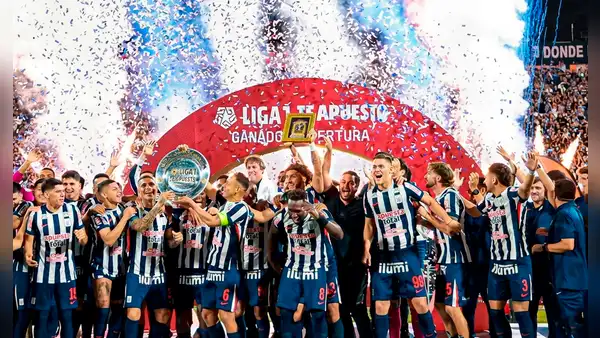 Alianza Lima goleó a Los Chankas y se consagró campeón del Torneo Apertura de la Liga 1