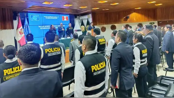 Perú fortalece la lucha contra la extorsión, el secuestro y el sicariato