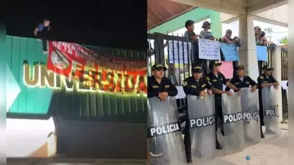Toman la Universidad Nacional de Ucayali y anuncian protesta indefinida: “Si no nos ven, nunca cambia nada”