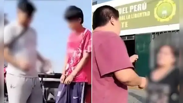Madre rompe en llanto al confrontar a su hijo de 17 años detenido por presunta extorsión en Trujillo: “Te he criado con mi alma”