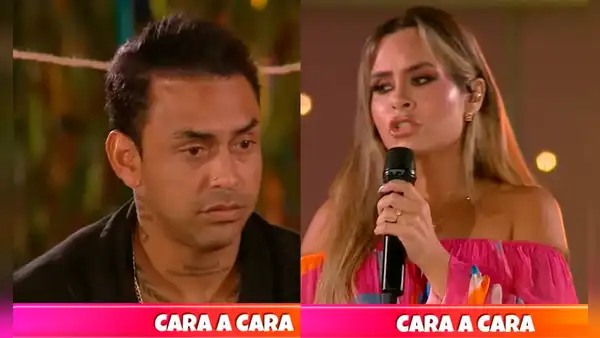 Diego Chávarri se vuelve a enfrentar a Ethel Pozo en ‘La granja VIP Perú’ y ella lo encara: “Eres la persona menos indicada para decir algo”