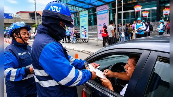 Violencia contra fiscalizadores de la ATU tiene consecuencias: conductor informal fue sentenciado tras operativo en San Borja