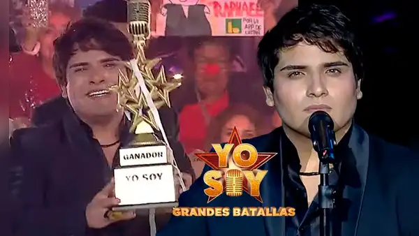 ¡Campeón de campeones! Imitador de Raphael gana la gran final de 'Yo soy grandes batallas' 2026 al derrotar a Pedro Infante