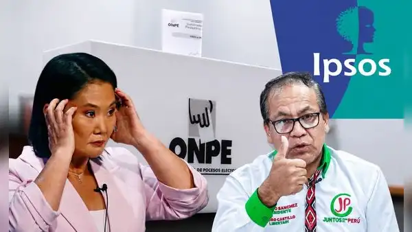 Encuesta Presidencial IPSOS: Roberto Sánchez lidera en zona rural con 53.9% y Keiko Fujimori en Lima con 52.2%