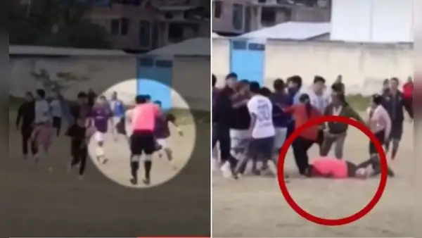 Árbitro asistente es agredido por hinchas tras polémica decisión en partido de Copa Perú en Cajamarca