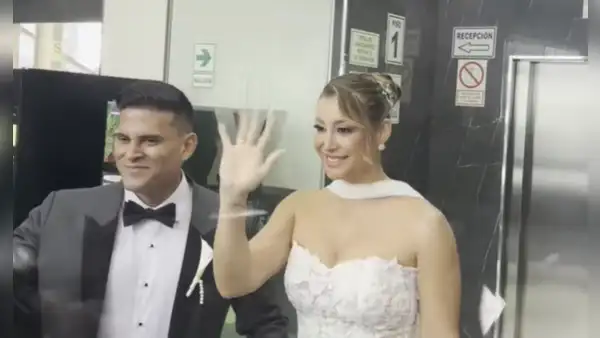 ¡Se dieron el sí! Karla Tarazona y Christian Domínguez sellaron su amor en una romántica boda por civil