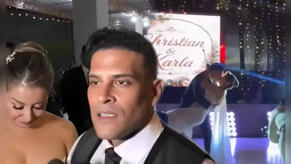 Christian Domínguez revela por qué prefirió una boda discreta con Karla Tarazona: "No hay luna de miel"