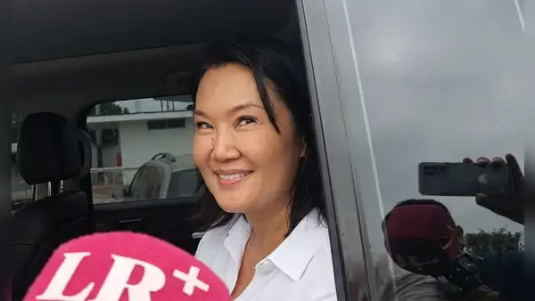 Keiko Fujimori no niega que podría desconocer resultados de segunda vuelta: "Vamos a ver"