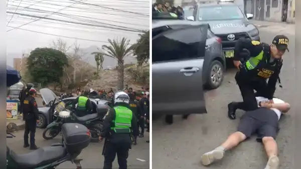 Ataque de sicarios deja dos muertos y un herido en Comas: sujeto interceptó la unidad en la que viajaban