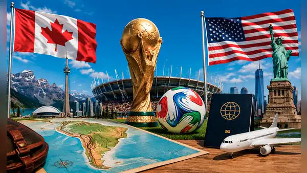 Estos países de América Latina no necesitan visa para viajar a Canadá y EE.UU. y ver los partidos del Mundial 2026