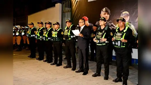 Seguridad garantizada: 100 mil policías y militares se desplazan por la Segunda Vuelta Electoral