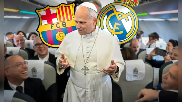León XIV confiesa si es hincha del Real Madrid o Barcelona: "El Papa es de todos los equipos, pero Prevost es del..."