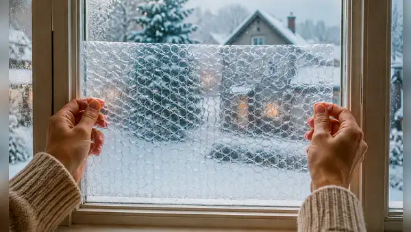 ¿Cómo usar plástico con burbujas en invierno? Expertos explican el truco que mantiene tu casa caliente