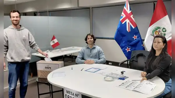 Elecciones 2026: Peruanos en Nueva Zelanda son los primeros en votar en la segunda vuelta