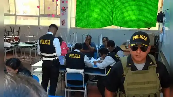 Detienen a tres miembros de mesa por cédulas presuntamente alteradas en Los Olivos