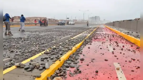 Costa Verde sigue cerrada tras ingreso del mar y caída de rocas: oleajes anómalos afectan 106 puertos en Perú