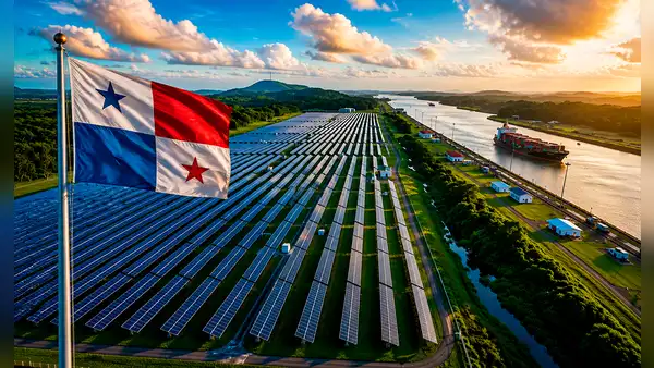 Excelente noticia para Panamá: el Canal instalará una planta solar que producirá 26 GWh al año y cubrirá 15% del consumo desde 2027