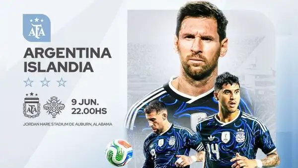 Argentina vs Islandia EN VIVO: hora y canal del amistoso internacional previo al Mundial 2026