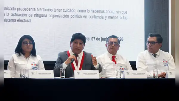 Josué Gutiérrez justifica alerta sobre presunto fraude: "Los hechos fueron ciertos"